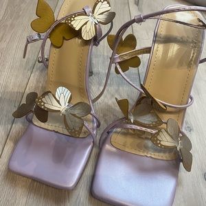 Butterfly heels